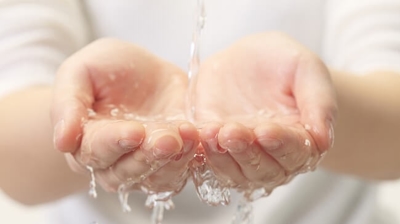 Collect flowing wate