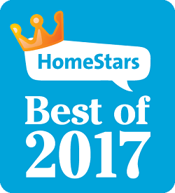 HomeStars Best of 2017 logo