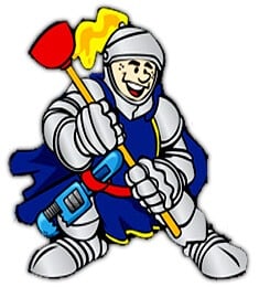 Sir Fix-A-Lot, plumbing, heating and air conditioning Knight