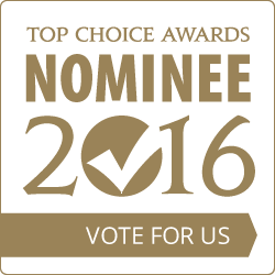 Top Choice Award Nominee 2016