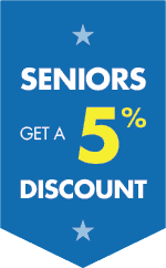 Seniors Get a 5% Discount