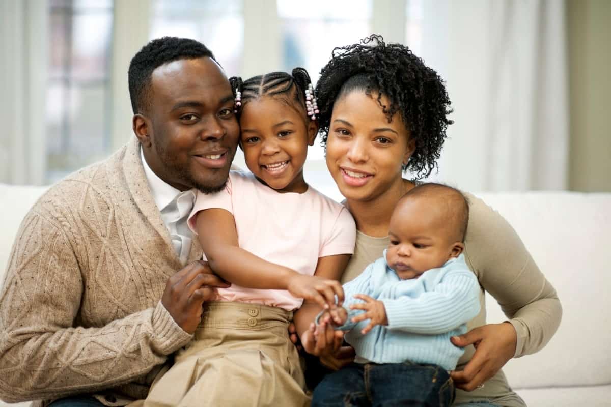 Black family of 4 at home for the winter. They need a furnace for their home.